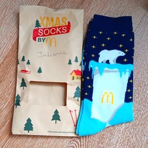 McDonald's socks One Size